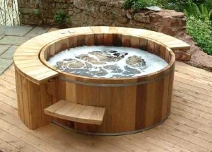 wooden hot tubs